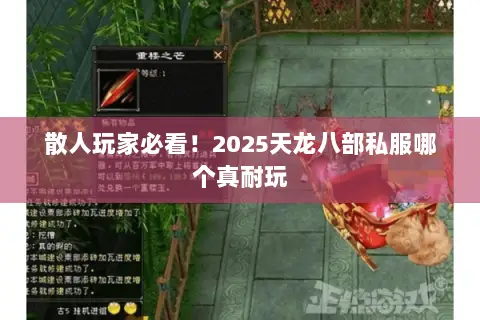 散人玩家必看!2025天龙八部私服哪个真耐玩 散人玩家必看!2025天龙八部私服哪个真耐玩