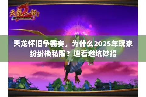 天龙怀旧争霸赛，为什么2025年玩家纷纷换私服？速看避坑妙招