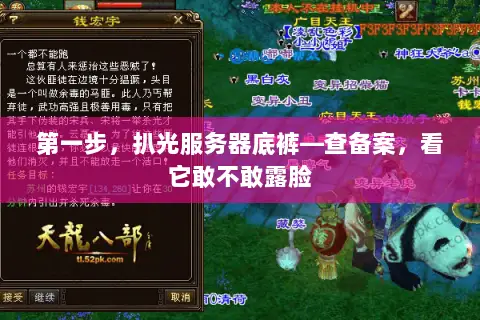 第一步，扒光服务器底裤—查备案，看它敢不敢露脸