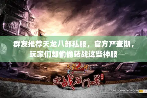 群友推荐天龙八部私服,官方严查期,玩家们却偷偷转战这些神服 群友推荐天龙八部私服,官方严查期,玩家们却偷偷转战这些神服