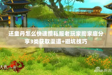 还童丹怎么快速攒私服老玩家掏家底分享3类获取渠道+避坑技巧 还童丹怎么快速攒私服老玩家掏家底分享3类获取渠道+避坑技巧