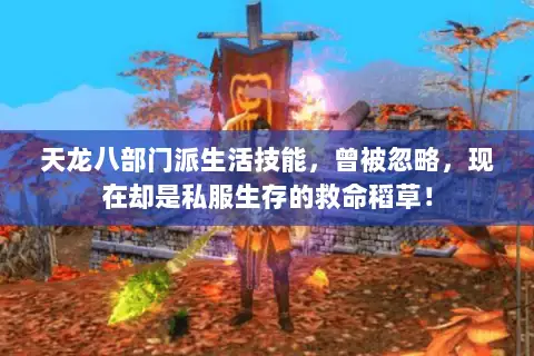 天龙八部门派生活技能,曾被忽略,现在却是私服生存的救命稻草! 天龙八部门派生活技能,曾被忽略,现在却是私服生存的救命稻草!
