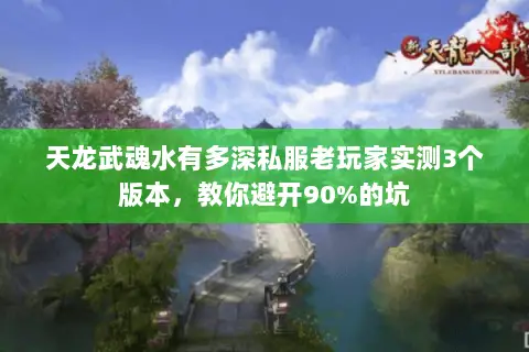 天龙武魂水有多深私服老玩家实测3个版本,教你避开90%的坑 天龙武魂水有多深私服老玩家实测3个版本,教你避开90%的坑