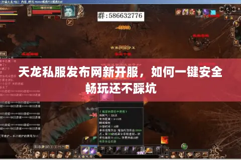 天龙私服发布网新开服,如何一键安全畅玩还不踩坑 天龙私服发布网新开服,如何一键安全畅玩还不踩坑