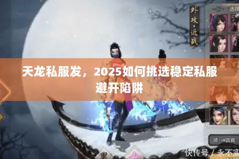 天龙私服发,2025如何挑选稳定私服避开陷阱 天龙私服发,2025如何挑选稳定私服避开陷阱