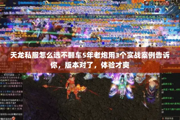 天龙私服怎么选不翻车5年老炮用3个实战案例告诉你,版本对了,体验才爽 天龙私服怎么选不翻车5年老炮用3个实战案例告诉你,版本对了,体验才爽