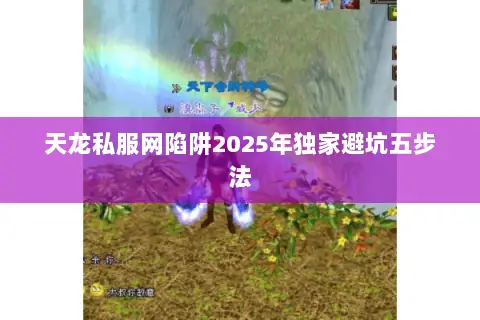 天龙私服网陷阱2025年独家避坑五步法