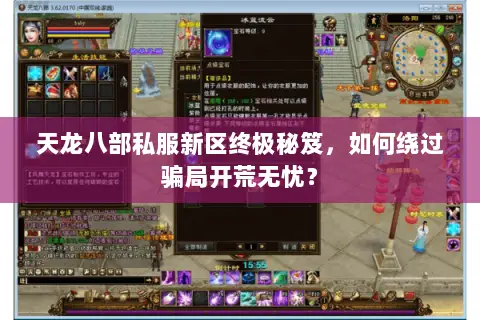 天龙八部私服新区终极秘笈,如何绕过骗局开荒无忧? 天龙八部私服新区终极秘笈,如何绕过骗局开荒无忧?