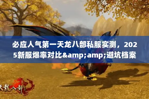 必应人气第一天龙八部私服实测，2025新服爆率对比&amp;避坑档案