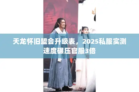 天龙怀旧盟会升级表,2025私服实测速度碾压官服3倍 天龙怀旧盟会升级表,2025私服实测速度碾压官服3倍