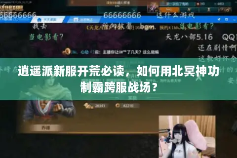 逍遥派新服开荒必读，如何用北冥神功制霸跨服战场？