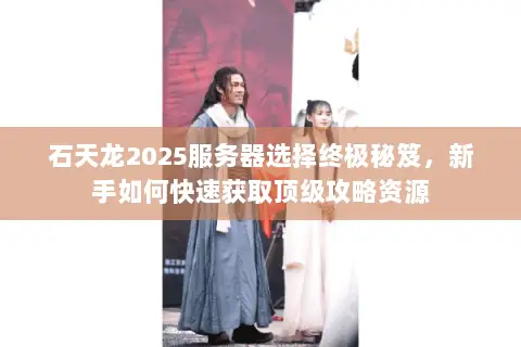 石天龙2025服务器选择终极秘笈，新手如何快速获取顶级攻略资源