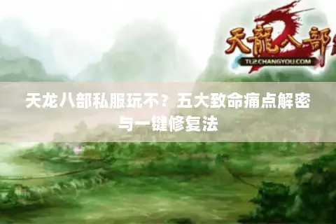 天龙八部私服玩不?五大致命痛点解密与一键修复法 天龙八部私服玩不?五大致命痛点解密与一键修复法