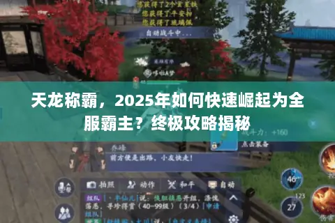 天龙称霸,2025年如何快速崛起为全服霸主?终极攻略揭秘 天龙称霸,2025年如何快速崛起为全服霸主?终极攻略揭秘
