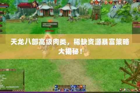 天龙八部高级肉类,稀缺资源暴富策略大揭秘! 天龙八部高级肉类,稀缺资源暴富策略大揭秘!