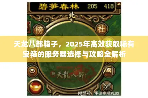 天龙八部箱子,2025年高效获取稀有宝箱的服务器选择与攻略全解析 天龙八部箱子,2025年高效获取稀有宝箱的服务器选择与攻略全解析