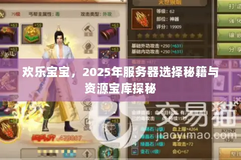 欢乐宝宝，2025年服务器选择秘籍与资源宝库探秘