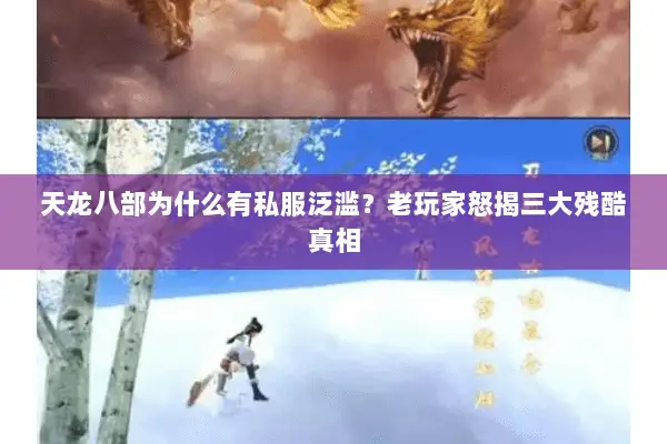 天龙八部为什么有私服泛滥?老玩家怒揭三大残酷真相 天龙八部为什么有私服泛滥?老玩家怒揭三大残酷真相