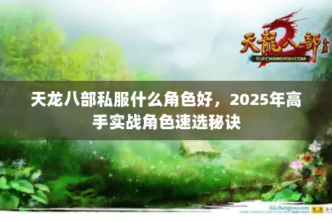 天龙八部私服什么角色好,2025年高手实战角色速选秘诀 天龙八部私服什么角色好,2025年高手实战角色速选秘诀