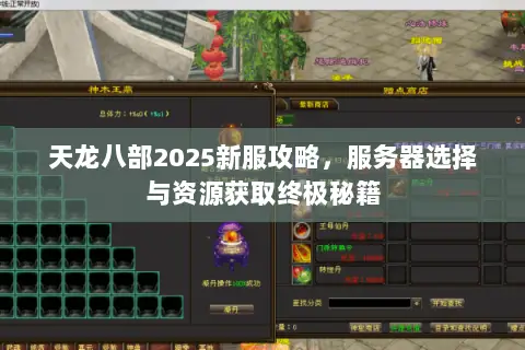 天龙八部2025新服攻略,服务器选择与资源获取终极秘籍 天龙八部2025新服攻略,服务器选择与资源获取终极秘籍