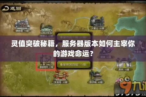 灵值突破秘籍,服务器版本如何主宰你的游戏命运? 灵值突破秘籍,服务器版本如何主宰你的游戏命运?