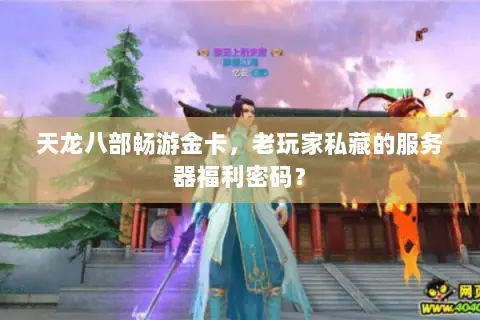 天龙八部畅游金卡，老玩家私藏的服务器福利密码？
