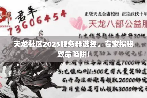 天龙社区2025服务器选择,专家揭秘致命陷阱! 天龙社区2025服务器选择,专家揭秘致命陷阱!