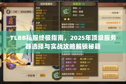TLBB私服终极指南,2025年顶级服务器选择与实战攻略解锁秘籍 TLBB私服终极指南,2025年顶级服务器选择与实战攻略解锁秘籍