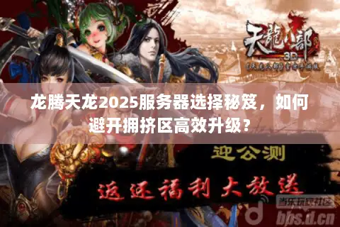 龙腾天龙2025服务器选择秘笈，如何避开拥挤区高效升级？