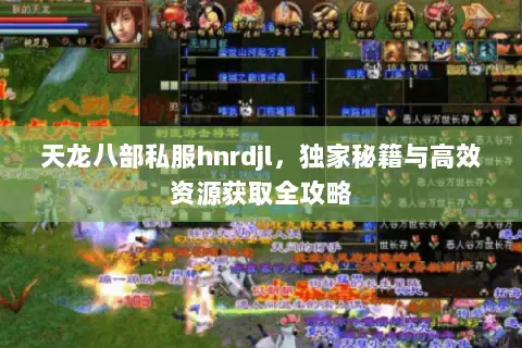 天龙八部私服hnrdjl,独家秘籍与高效资源获取全攻略 天龙八部私服hnrdjl,独家秘籍与高效资源获取全攻略