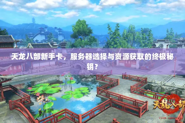 天龙八部新手卡,服务器选择与资源获取的终极秘钥? 天龙八部新手卡,服务器选择与资源获取的终极秘钥?