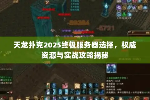 天龙扑克2025终极服务器选择,权威资源与实战攻略揭秘 天龙扑克2025终极服务器选择,权威资源与实战攻略揭秘