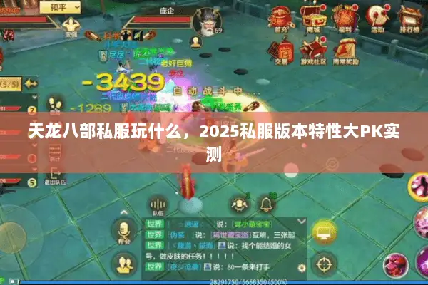 天龙八部私服玩什么,2025私服版本特性大PK实测 天龙八部私服玩什么,2025私服版本特性大PK实测