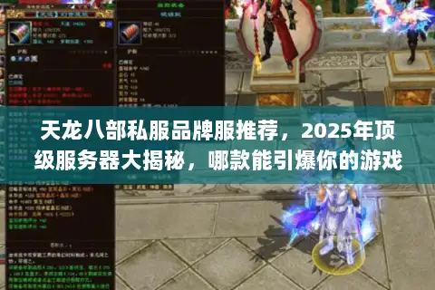 天龙八部私服品牌服推荐,2025年顶级服务器大揭秘,哪款能引爆你的游戏激情? 天龙八部私服品牌服推荐,2025年顶级服务器大揭秘,哪款能引爆你的游戏激情?