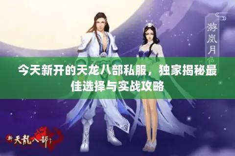 今天新开的天龙八部私服,独家揭秘最佳选择与实战攻略 今天新开的天龙八部私服,独家揭秘最佳选择与实战攻略