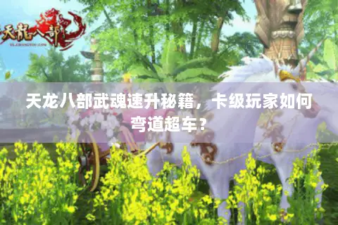 天龙八部武魂速升秘籍,卡级玩家如何弯道超车? 天龙八部武魂速升秘籍,卡级玩家如何弯道超车?