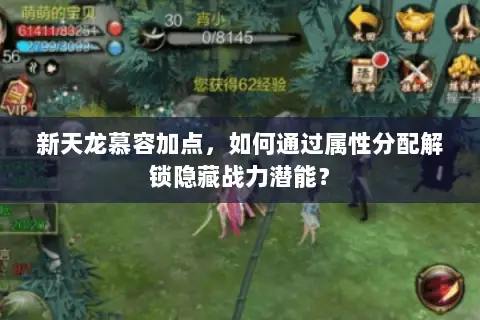 新天龙慕容加点，如何通过属性分配解锁隐藏战力潜能？