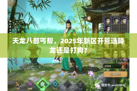 天龙八部丐帮,2025年新区开荒选降龙还是打狗? 天龙八部丐帮,2025年新区开荒选降龙还是打狗?