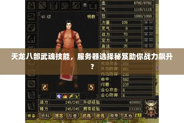 天龙八部武魂技能,服务器选择秘笈助你战力飙升? 天龙八部武魂技能,服务器选择秘笈助你战力飙升?