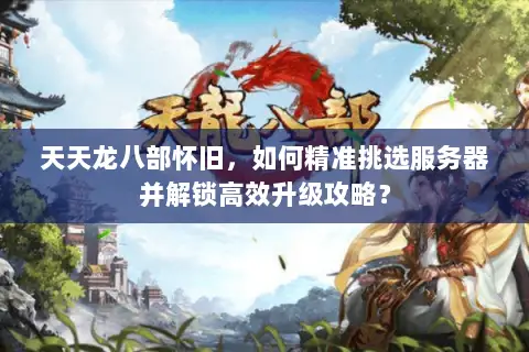 天天龙八部怀旧，如何精准挑选服务器并解锁高效升级攻略？