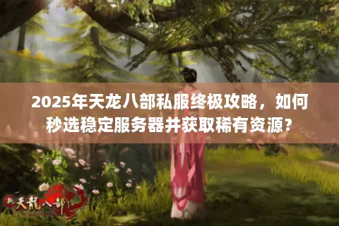 2025年天龙八部私服终极攻略，如何秒选稳定服务器并获取稀有资源？