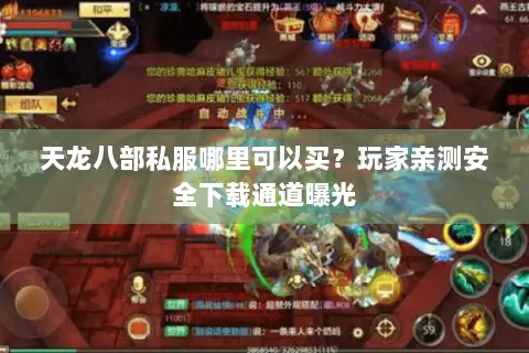 天龙八部私服哪里可以买?玩家亲测安全下载通道曝光 天龙八部私服哪里可以买?玩家亲测安全下载通道曝光