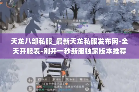 天龙八部私服_最新天龙私服发布网-全天开服表-刚开一秒新服独家版本推荐