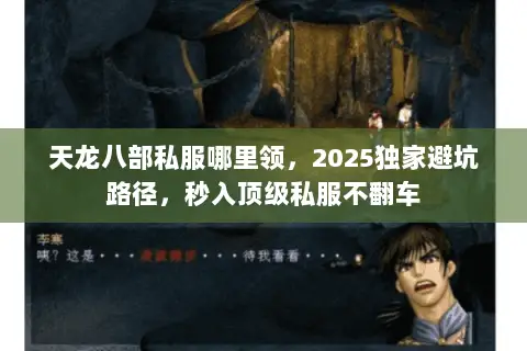 天龙八部私服哪里领，2025独家避坑路径，秒入顶级私服不翻车