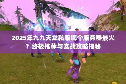 2025年九九天龙私服哪个服务器最火?终极推荐与实战攻略揭秘 2025年九九天龙私服哪个服务器最火?终极推荐与实战攻略揭秘