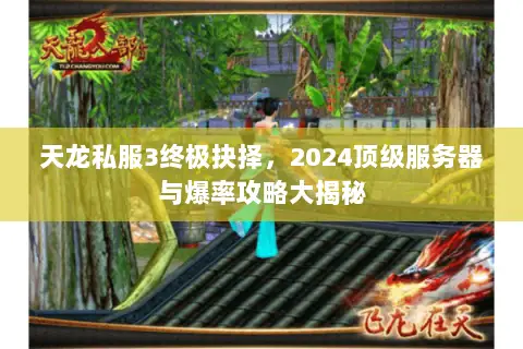 天龙私服3终极抉择,2024顶级服务器与爆率攻略大揭秘 天龙私服3终极抉择,2024顶级服务器与爆率攻略大揭秘