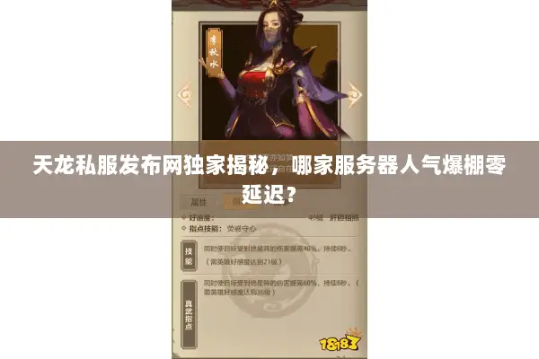 天龙私服发布网独家揭秘，哪家服务器人气爆棚零延迟？