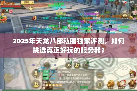 2025年天龙八部私服独家评测,如何挑选真正好玩的服务器? 2025年天龙八部私服独家评测,如何挑选真正好玩的服务器?