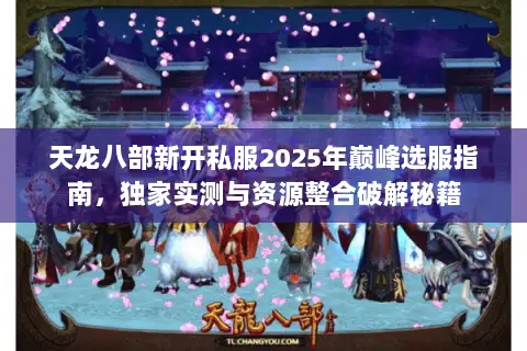 天龙八部新开私服2025年巅峰选服指南，独家实测与资源整合破解秘籍