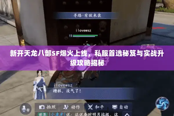 新开天龙八部SF爆火上线，私服首选秘笈与实战升级攻略揭秘